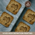 thumbnail image 6 of 3drose, Cheetah Wild Cat in Stylized Form with Cheetah Print, Set of 4 Coasters - Soft, 6 of 7