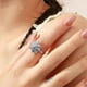 thumbnail image 4 of Qarigey Anillo de diamantes de imitación con forma de paraguas para mujer, anillo para chica de regalo de compromiso de cóctel chapado en Ropa, zapatos y accesorios Miscelánea platino Talla 7, 4 of 6