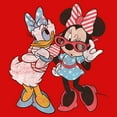 thumbnail image 2 of Girl's Mickey & Friends Distressed Fourth of July Daisy and Minnie  Graphic T-Shirt, 2 of 5