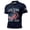Navy, variant on Zimjoy 250 Anniversary Men's Polo Shirts USA Flag Short Sleeve 4th of July Shirts Henley Neck Patriotic Independence Day T-Shirt, Red L