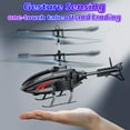 thumbnail image 4 of DEERC Remote Control Helicopter with Infrared Gesture Control, One Key Takeoff, Durable ABS Material, Red and Black Design for Easy Operation by Kids, 4 of 14