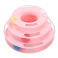 thumbnail image 2 of Cat Tracks Ball Toys, Cat Toy Ball Towers Stable  For Huning Chasing Exercising Pink, 2 of 8