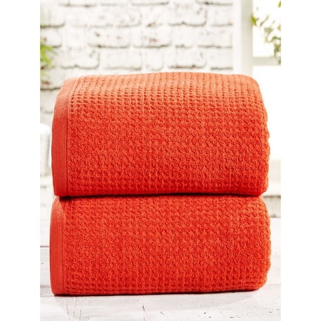 Rapport Waffle Bath Towel (Pack of 2) | Walmart Canada