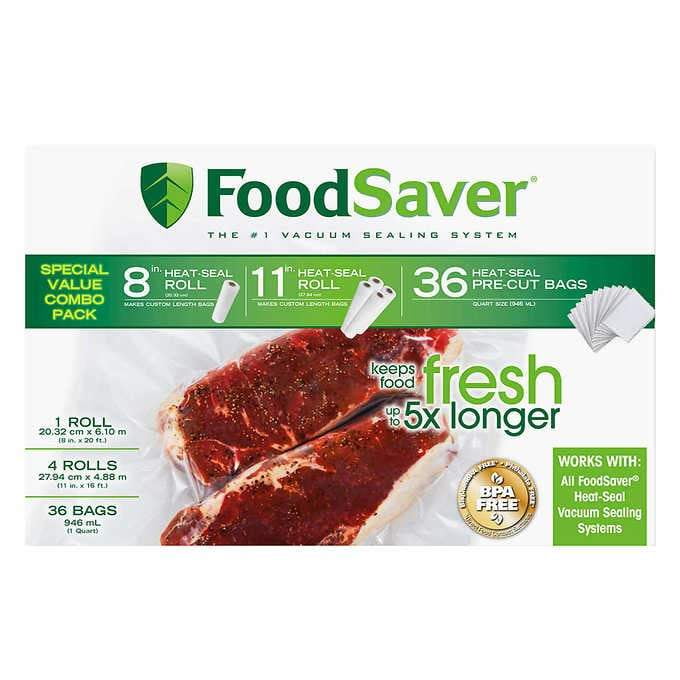 Foodsaver Roll and Bag Combo Pack Walmart Canada