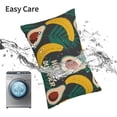 thumbnail image 6 of Sikiie Banana And Avocado Pillow Covers, Throw Pillow Case Cushion Covers,Cushion for Bedroom,Couch,Home-16"x24", 6 of 6