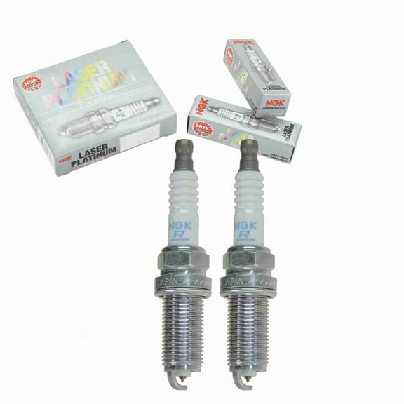 2 pc NGK 6240 Laser Platinum Spark Plugs for 22401-2DR15 22401-5M015 224015M075 3417 4505 4703 77 01 053 104 7975 7975-2 8110 9615 9620 APP5325 FR7NII35U IKH16TT PKH16TT SK16HR11 VR8NII35U Ignition