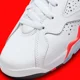thumbnail image 4 of Ni-k-e Air Jordan VII 7 Retro White Infrared Crimson Red Black CU9307-160 Men's, 4 of 6