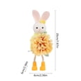 thumbnail image 3 of Decoración Colgante de Conejo de Pascua Hecha de Material de Poliéster, Adecuada para Decoración de Fiestas y Decoración Del Hogar., 3 of 6