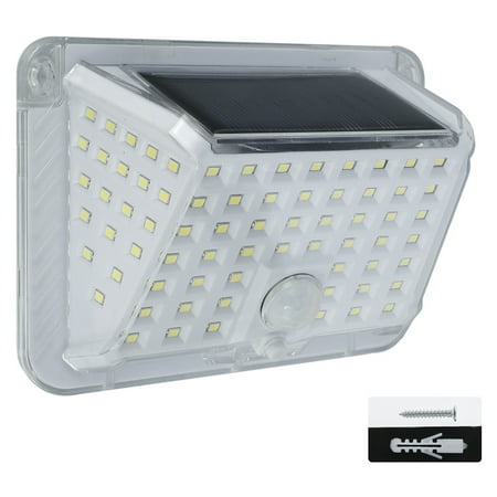 

Solar Outdoor Light 90 LEDs Motion Sensor Fence Light Auto ON/OFF Solar Wall Light IP65 Waterproof Security Light w/3 Lighting Modes and 270°Lighting Angle for Yard Garden Pathway
