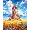 thumbnail image 1 of 5D DIY Taladro Molino Viento Kit Del 40x50cm, 1 of 9