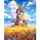 thumbnail image 1 of 5D DIY Taladro Molino Viento Kit Del 40x50cm, 1 of 9