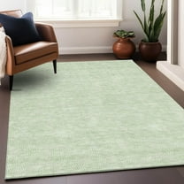 Addison Rugs Chantille Indoor/Outdoor Transitional Geometric Mint Washable Rectangle Rug, 2'6" x 3'10"