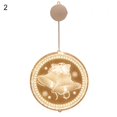 thumbnail image 2 of OUSITAID 3D Christmas Tree LED Pendant Lights Hanging Night Lamp Window Indoor Home Decor, 2 of 8