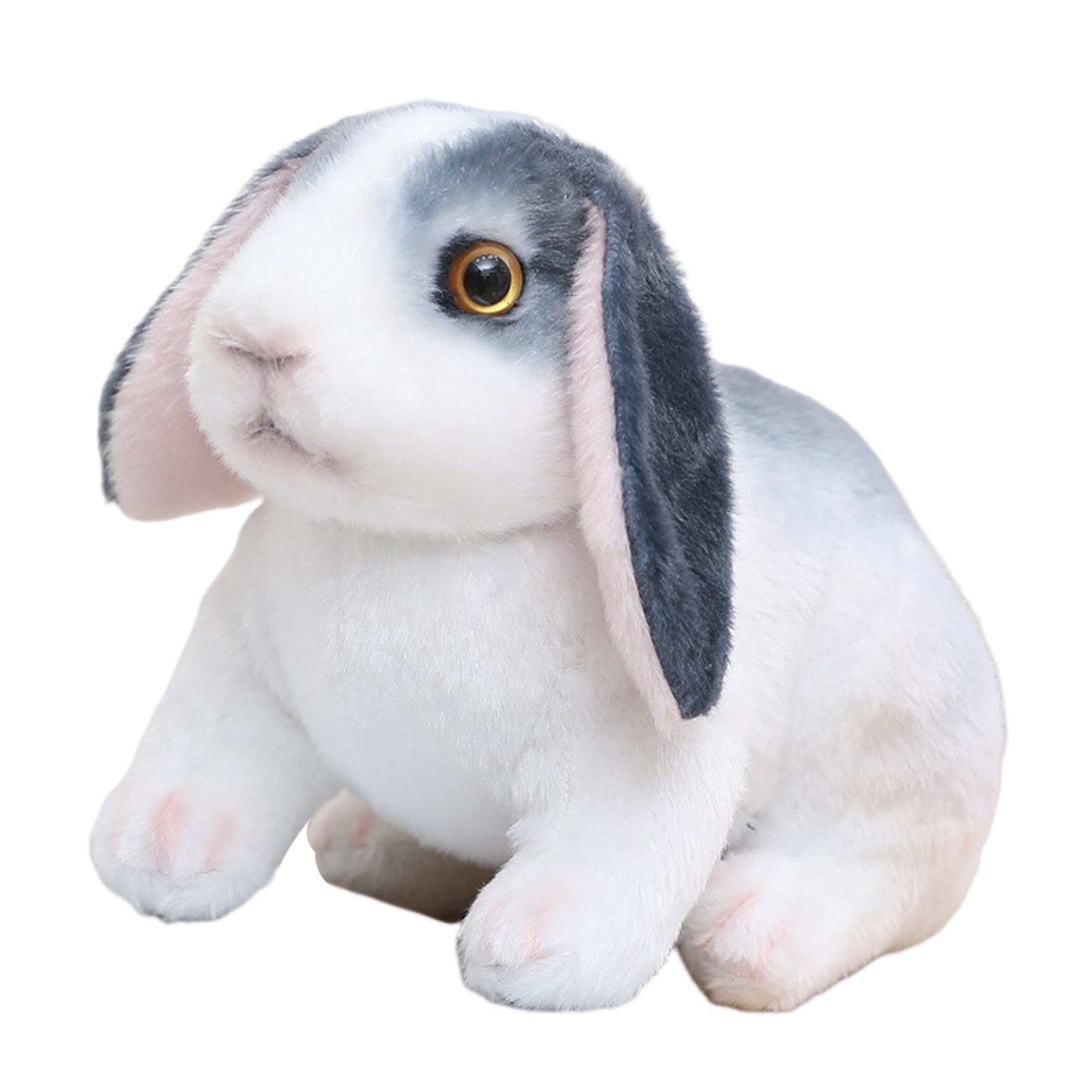 Fogcroll 3D Rabbit Plush Doll Sitting Squatting Posture Simulation ...