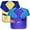 Royal Blue Purple, variant on Holzlrgus 2 Pack Kids Art Smocks Toddler Smock Waterproof Artist Painting Aprons Long Sleeve with 3 Pockets for Age 2-6 Years