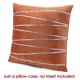 thumbnail image 3 of Funda de cojín, funda de cojín con borde plateado, almohada de viaje para oficina en casa, almohada cuadrada, 3 of 6