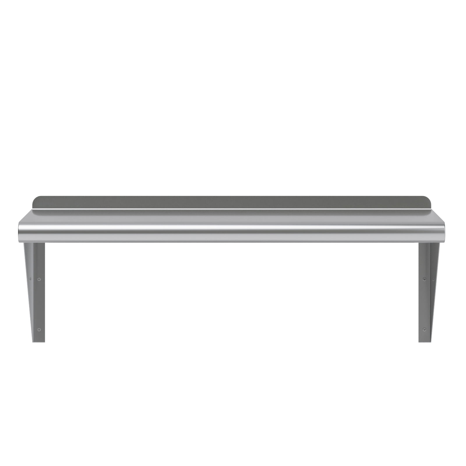 AmGood 12 in. x 30 in. Stainless Steel Wall Shelf | NSF Certified | Appliance & Equipment Metal Shelving | Kitchen, Restaurant, Garage, Laundry, Utility Room