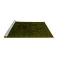 thumbnail image 2 of Ahgly Company Machine Washable Indoor Rectangle Abstract Yellow Modern Area Rugs, 7' x 9', 2 of 4