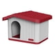 thumbnail image 2 of Casa para Perro o Gato Pequeño Plástico para Exterior Térmica Ventilada con Piso Elevado 60X51X41, 2 of 8