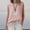 Pink, variant on Womens Linen Tank Tops Crew Neck Casual Sleeveless Basic Shirt Summer Fashion Beach Pullover Blouses Light Blue 3XL