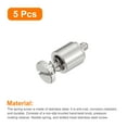 thumbnail image 3 of 5 Pack M3x0.5x9.5mm Panel Spring Screws, PFC2 Knurled Head Spring Screws, 3 of 5