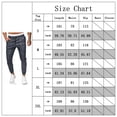 thumbnail image 2 of Askfv Men's Plaid Jogger Pant Running Gym Sweatpants with Pockets, 2 of 8