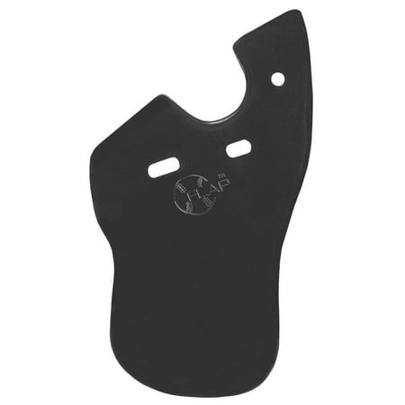 C-Flap Face Protector for Right Handed Batters Matte Black, Easily mounts to the ear flap of the batting helmet, covering the side of the face.., By Markwort