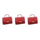 thumbnail image 1 of Sonducket Manténgase manos libres y con estilo con el bolso de hombro versátil Bolsos de cuero Bolsos cruzados Bolso de mujer Claret Type1 NO1, 1 of 6