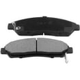 thumbnail image 3 of JADODE D1280 Front Ceramic Brake Pads w/Hardware Kits Fits for Acura MDX RLX ZDX, Honda Pilot-Low Dust Brake Pad 4pc Fits select: 2009-2011 HONDA PILOT EXL, 2012-2013 HONDA PILOT EXLN, 3 of 5