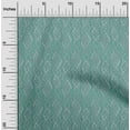 thumbnail image 1 of oneOone Polyester Lycra Fabric Swirl & Geometric Block Print Fabric By The Yard 56 Inch Wide, 1 of 4