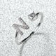 thumbnail image 1 of Stylish Silver A-Z Initial Rings for Weddings, Bridesmaids, and Couples - Perfect Gifts for Love and Fashion, 1 of 5