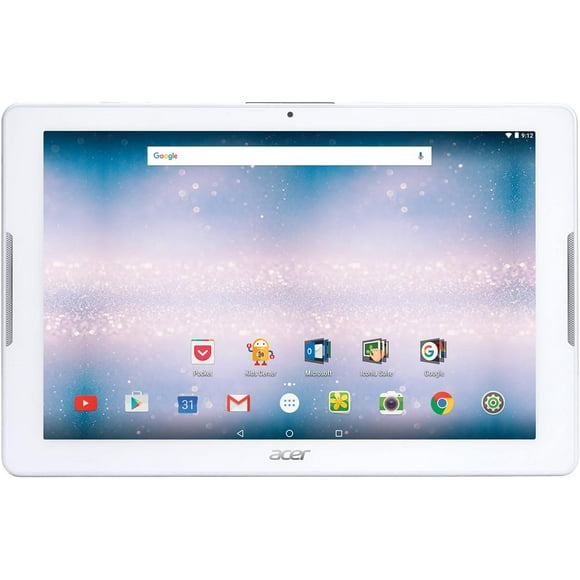 Refurbished (Good) Acer Iconia One 10 B3-A30, 10.1 Tablet (1GB RAM, 32GB Storage, Android 6.0) - Marble White