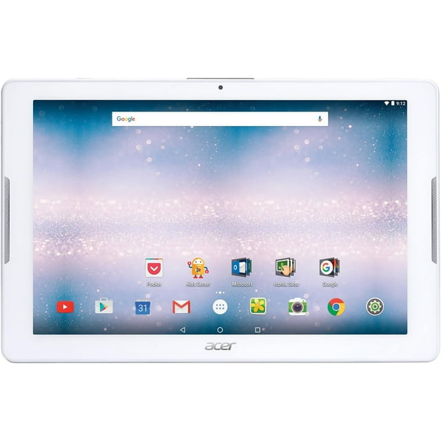 Refurbished (Good) Acer Iconia One 10 B3-A30, 10.1 Tablet (1GB RAM, 32GB Storage, Android 6.0) - Marble White