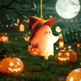 thumbnail image 7 of SeekLGT Halloween Car Hanging Decor Pumpkin Doll Plush Ornament Soft Hanging Accessory for Car Rearview Mirror Home Kid Room Festive Decoration, 7 of 7