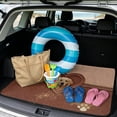 thumbnail image 2 of COEQINE SUV Cargo Mat for Dogs, Durable Trunk Floor Mat Machine Washable Easy to Clean Pet Accessories for Dogs Cats Fit for Most Sedans, SUVs, Golden Retriever Heart Paw, 2 of 7