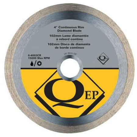UPC 010306000024 product image for QEP 6-4003Q 4 in. Continuous Rim Premium Blade | upcitemdb.com