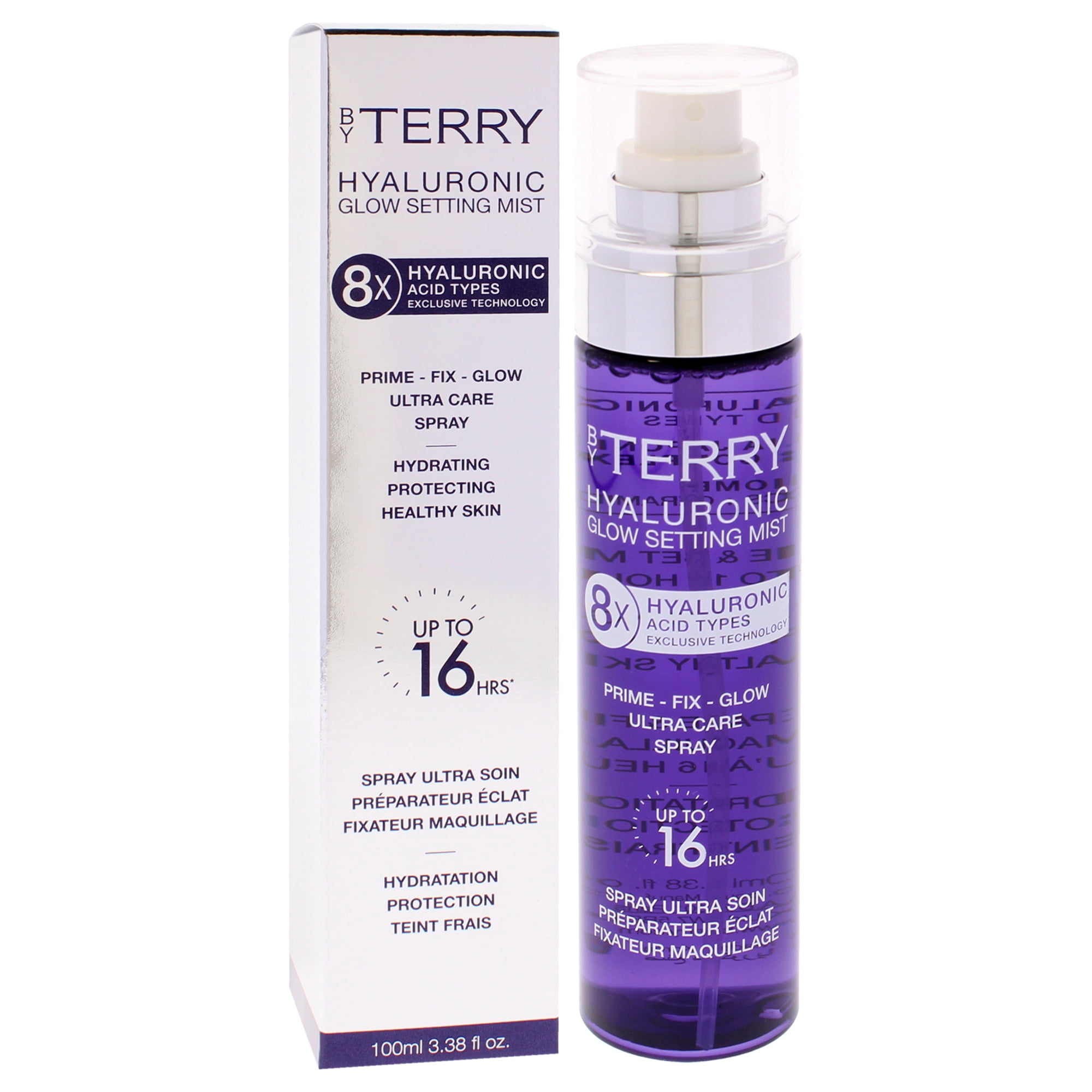 Hyaluronic Glow Setting Mist by By Terry for Women - 3.38 oz Mist