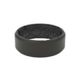thumbnail image 2 of Groove Life Silicone Wedding Ring for Men - Breathable Rubber Rings for Men, Lifetime Coverage, Unique Design, Comfort Fit Mens Ring - Edge Original Black/Black Size 8-14, 2 of 4