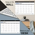 thumbnail image 5 of Desk Calendar 2023-2024: Monthly Pages 17 x 11-1/2 Inches Runs from Jan. 2023 through Jun. 2024 - 18 Monthly Desktop Calendar with Julian Dates for Home, School and Office, 5 of 7
