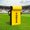 Yellow, variant on FORZA Rugby Tackle Shield With Top Wedge – Pro Training Pad