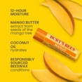 thumbnail image 4 of Burt's Bees Mango Lip Balm, 1-Pack, 0.15 oz., 4 of 12