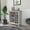 Light Gray 65, variant on Light Grey Bar Cabinet with 6-Bottle Storage and Drawer for Living Room, Compact Wine Cabinet with Shelf, Particle Board