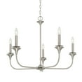 thumbnail image 7 of Capital Lighting 448951MB Presley 5 Light 31" Wide Candle Style Chandelier - Black, 7 of 7