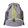 thumbnail image 1 of Mochila con faja, bolsa de viaje, bolsa de almacenamiento de ropa deportiva y fitness, bolsa de baloncesto, una generación de, 1 of 5