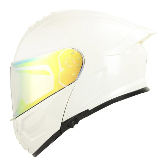 Casco Roda Pilot Blanco Mica Dorada Abatible Svs blanco XXL