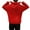 Red, variant on Men's Colorblock Hoodie Solid Color Hooded Sweatshirt L