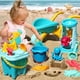 thumbnail image 2 of Kit de juguetes de playa para niños, juego de herramientas de excavación de arena, juguetes de agua, cubo de arena, herramienta de arenero para exteriores, juguetes para niños y niñas heqiyong LED, 2 of 2