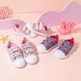 thumbnail image 4 of Toddler Boys & Girls Shoes Kids Canvas Sneakers with Cartoon Dual Hook and Loops, 4 of 10