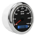 thumbnail image 2 of Tachometer, Professional Diesel Tachometer With Low Power Consumption For Car Black,White, 2 of 8