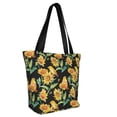 thumbnail image 3 of Kdxio Sunflowers And Bird Women Reusable Grocery Bags Foldable Ripstop,Reusable Shopping Bags for Shopping,Gym,Gift, 3 of 8